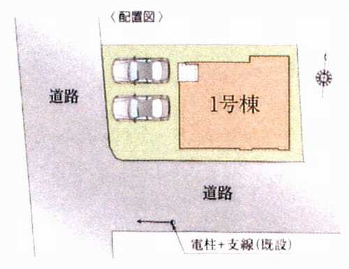 横浜市瀬谷区阿久和西　新築戸建全1棟の区画図