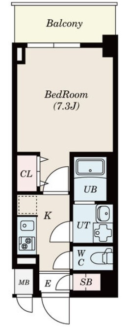 S-RESIDENCE志賀本通Northの間取り