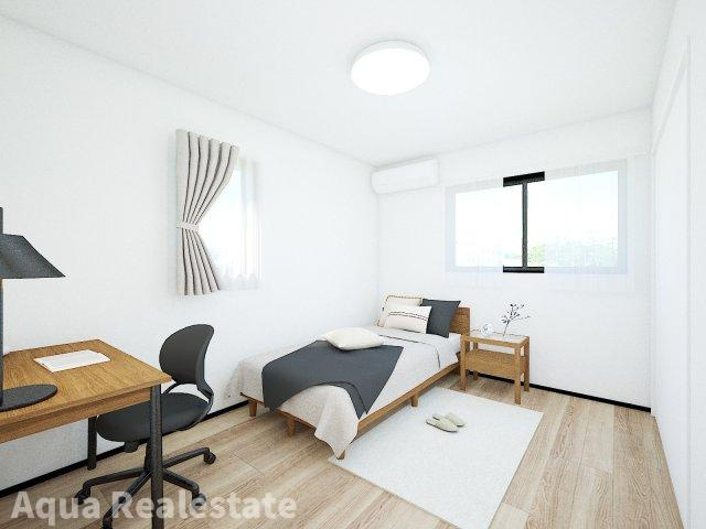 丸亀市飯野町西分の新築一戸建の寝室|寝室にいかがでしょうか
