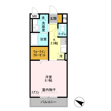 アグスターの間取り