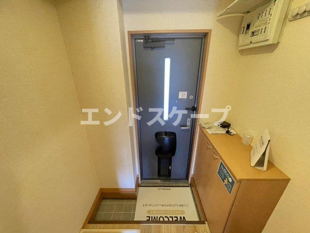 エスペランサＫの玄関|高崎、前橋、伊勢崎エリアのお部屋探しはエンドスケープまで！お客様の理想お聞かせ下さい♪