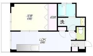 東山マンションの間取り|間取りです。