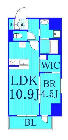 イルプリモキソヤの間取り