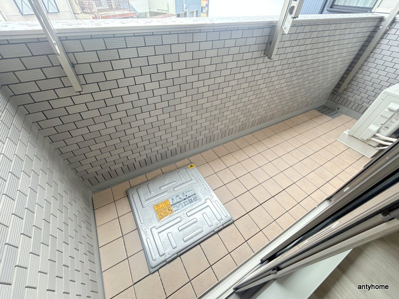 ドゥー・ルミエール新森　仲介手数料無料のバルコニー