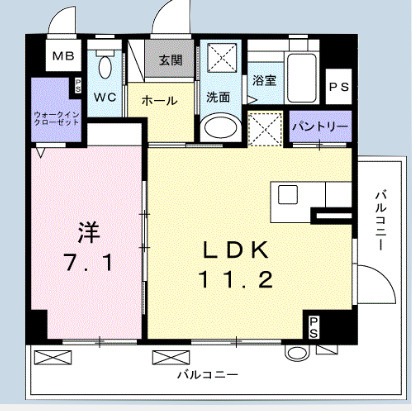 ボルダーズの間取り