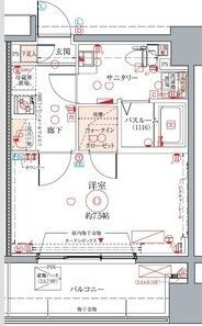 【間取り】 | クレヴィスタ蒲田Ⅱ