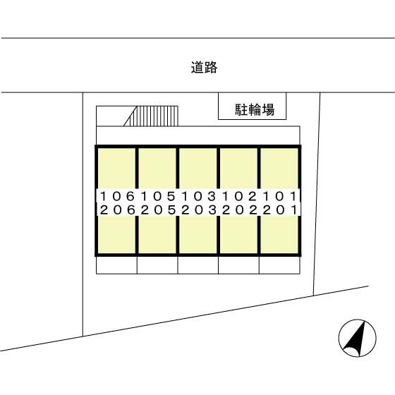 Ｐａｒｔｈｅｎｏｎ ２の区画図