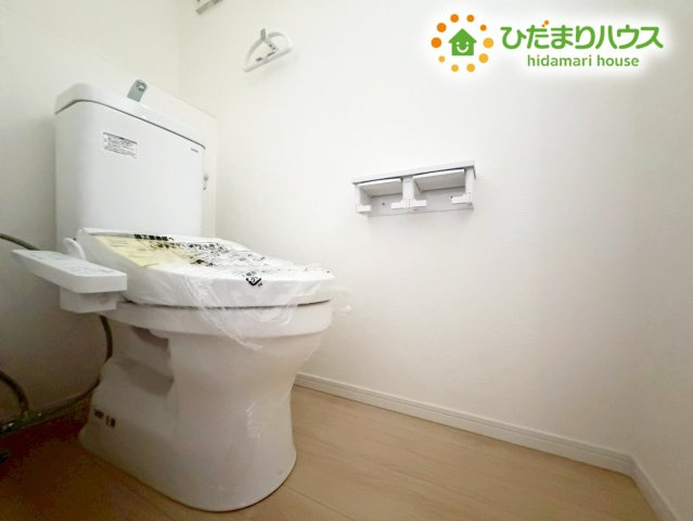 Grace Living 高萩第2｜新築戸建のトイレ|トイレは1F、2F共に完備！取り合いになることがありませんね(^^)/