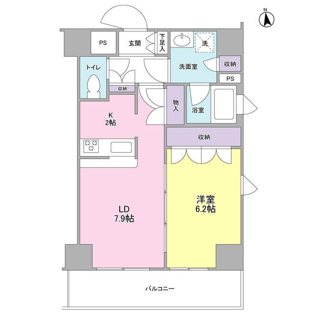 南池袋レジデンスの間取り
