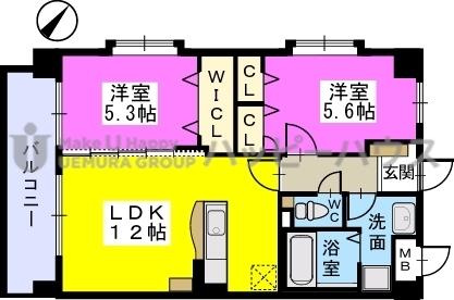 ビオレ　ロワジールの間取り
