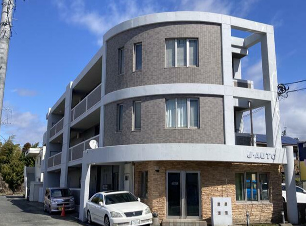 熊本市北区清水新地４丁目の賃貸マンションの外観