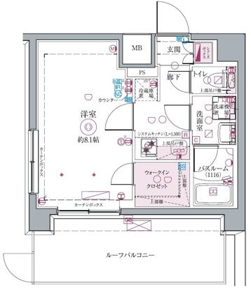 クレヴィスタ高田馬場の間取り