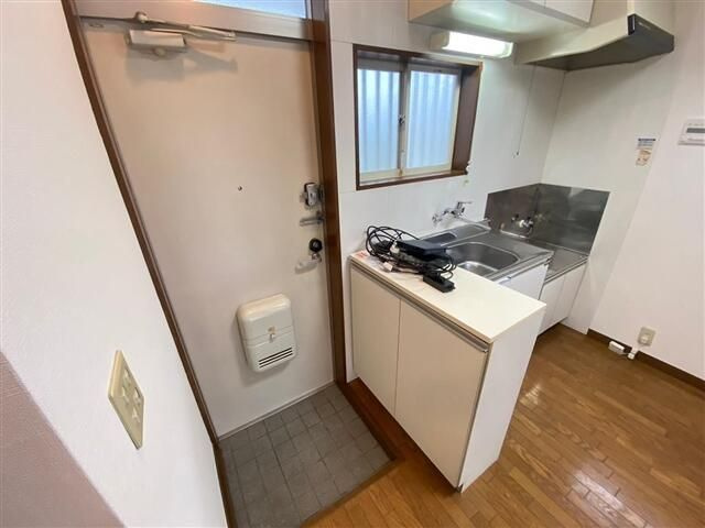 フジハイツⅡの玄関|収納もある玄関です