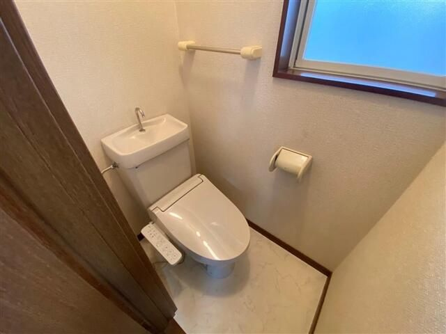 フジハイツⅡのトイレ|清潔感のあるトイレです