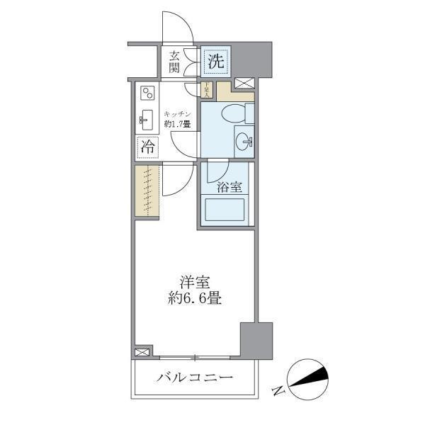 KDXレジデンス文京湯島の間取り