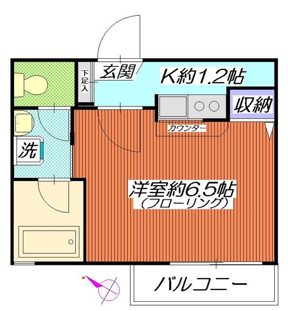 ブランニュー高島台の間取り