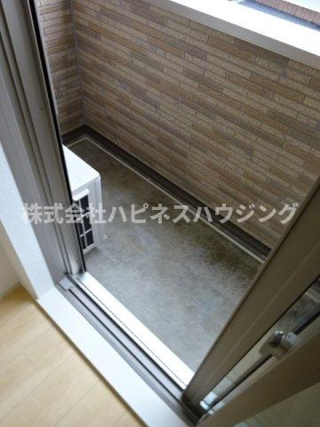 アイリス関場のバルコニー