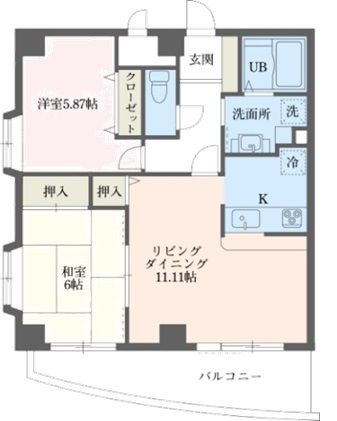 プロシード藤沢鵠沼の間取り