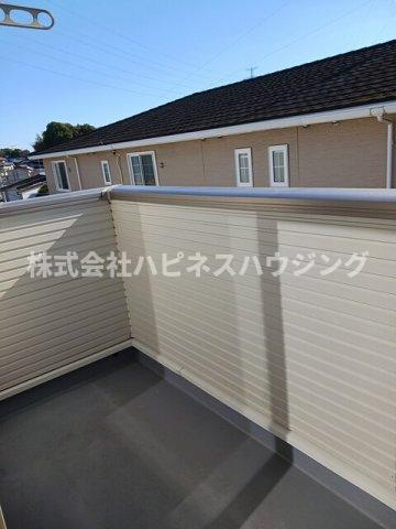 アルバシエロⅤのバルコニー