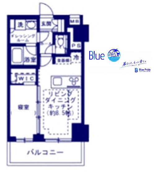 【間取り】 | プレシス横浜 
