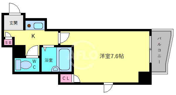 グリーンヒルズV番館　真田山小学校区の間取り|グリーンヒルズV番館　間取り