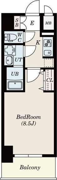 S-RESIDENCE金山Westの間取り