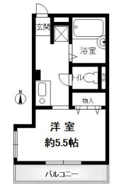 セジュール灘北の間取り