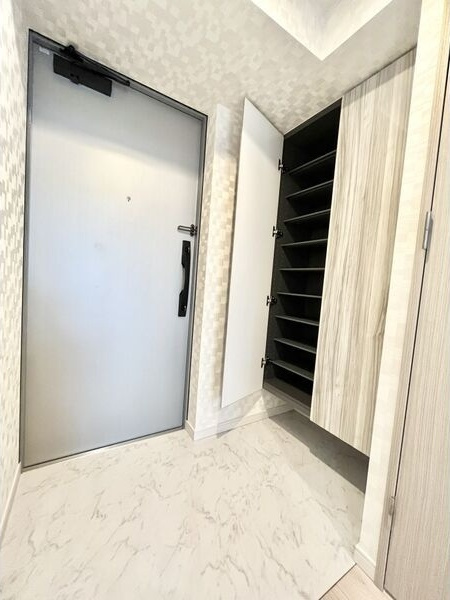 S-RESIDENCE金山Westの玄関|収納もある玄関です
