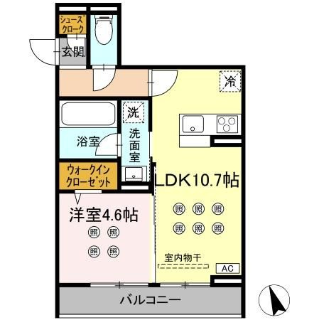 レーヴ・ウェル葉山の間取り