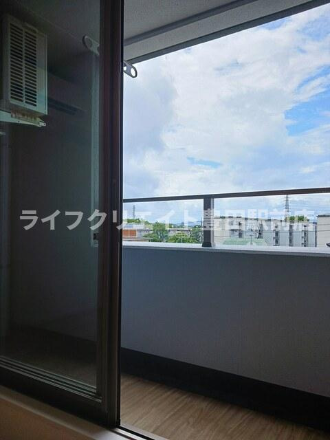 グランソレーユのバルコニー