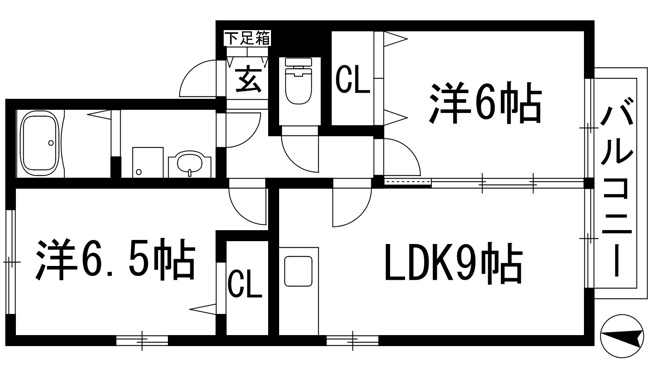 【間取り】 | ウエストハイツ