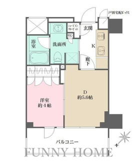 【間取り】 | ザ・パークワンズ三軒茶屋