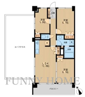 【間取り】 | ＨＦ若林公園レジデンス