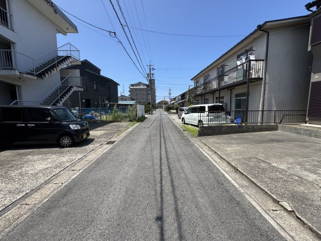 あま市七宝町川部折戸の前面道路含む現地写真|前面道路含む現地写真です