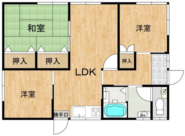 【間取り】 | 今村北一丁目中古住宅