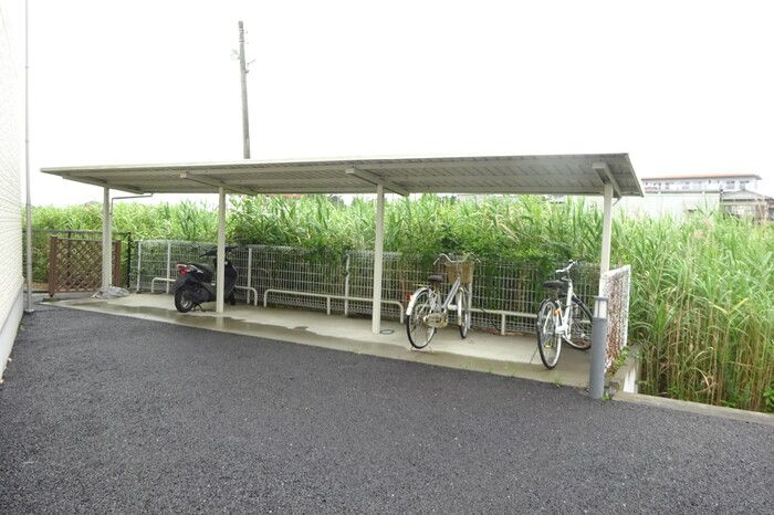 メゾンボナール　Ｂのその他共用部分|駐輪場です