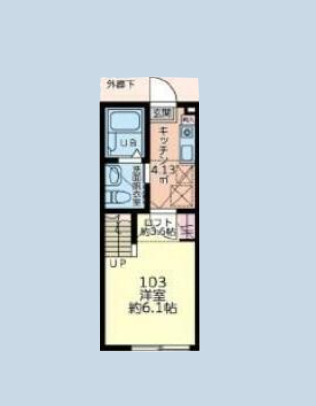 フェリース聖蹟桜ヶ丘の間取り