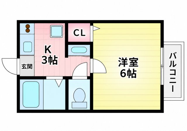 ヴランドール東船橋の間取り
