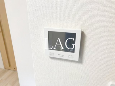 【セキュリティ】 | グランフローラ | モニター付きインターフォンです。