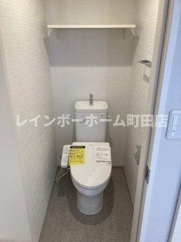 robothome南林間※初期費用分割あと払いサービス利用可能物件のトイレ