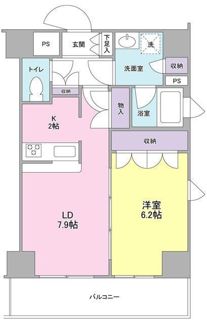 南池袋レジデンスの間取り|間取りです。