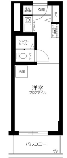 【間取り】 | コルム目黒不動前