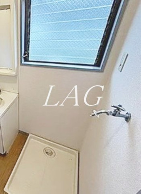 【設備】 | アムス厚木 | 室内洗濯機置き場です。