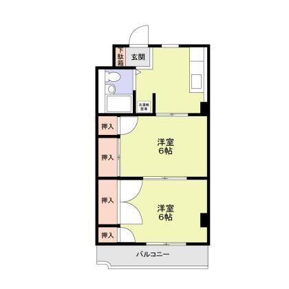 第２住吉ビルの間取り