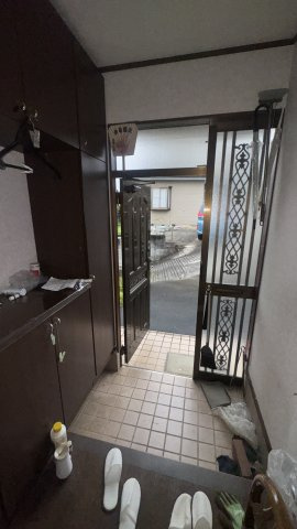 東京都八王子市散田町2丁目の玄関|シンプルで使いやすい玄関です