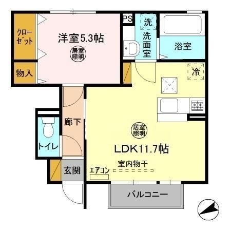 米沢ベースの間取り