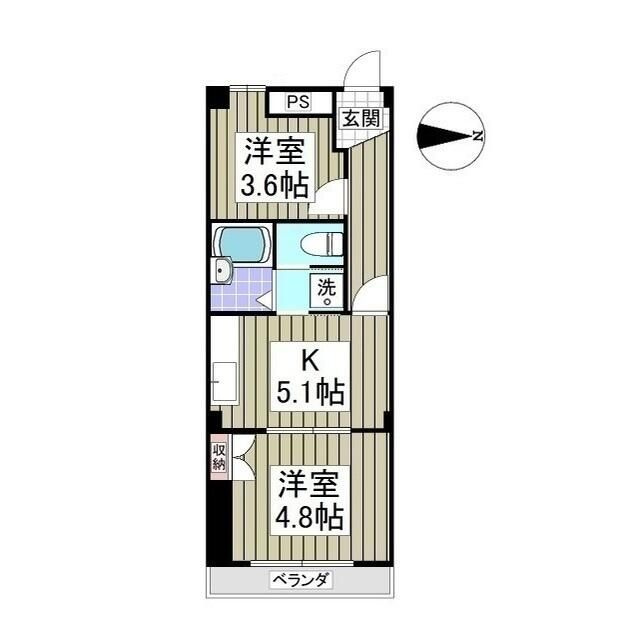 リアリーハイツの間取り