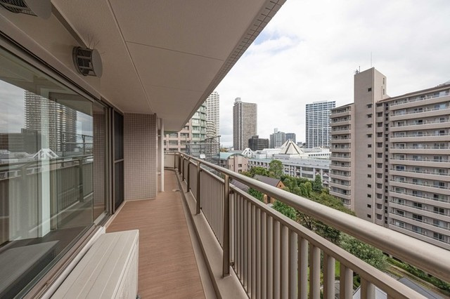 リバーポイントタワーのバルコニー|※写真は同タイプ住戸です。