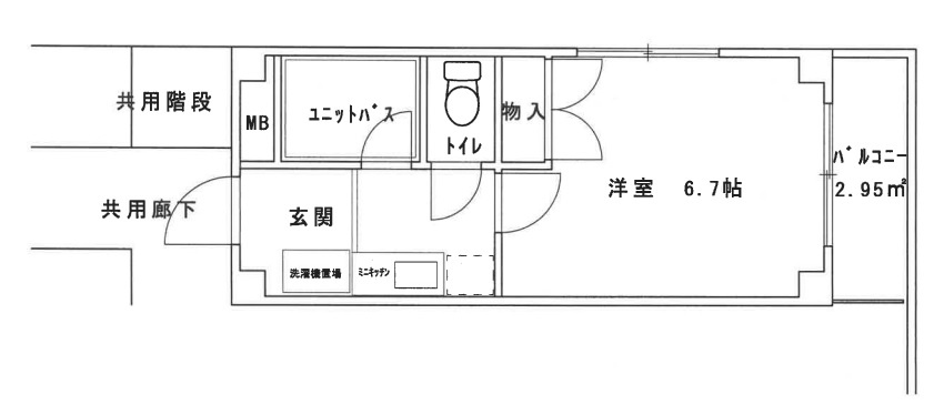 ハーモニアス桜山の間取り