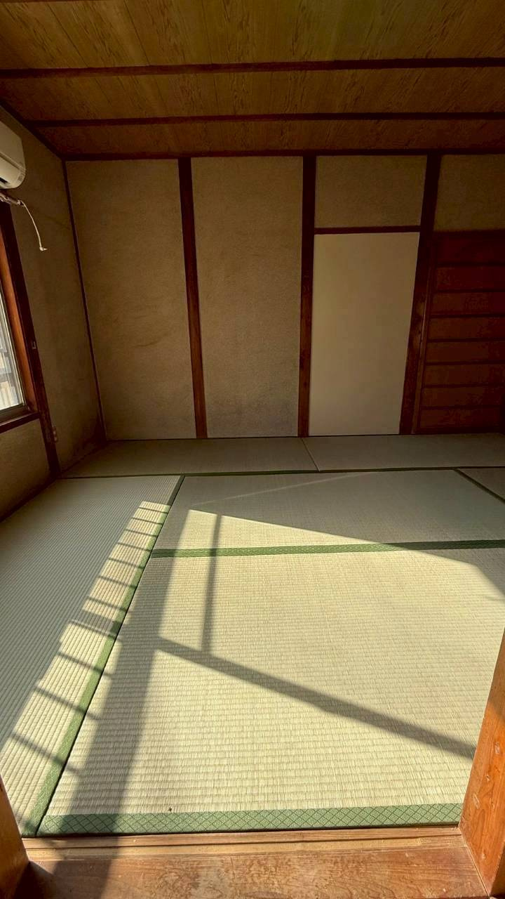 高取山平屋アパートの和室|きれいな和室です
